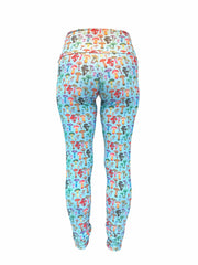 Blue Magic Mushroom Leggings - JypseaLocal