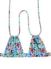 Blue Magic Mushroom Trident Top - JypseaLocal