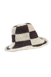 Coffee Check Crochet Hat - JypseaLocal