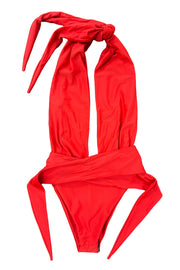 Red Shelly One Piece
