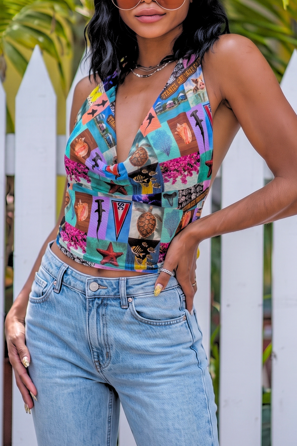 Staniel Cay Cowl Neck Tank