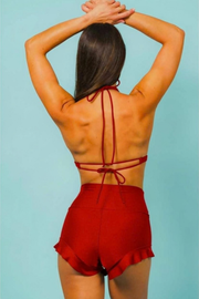 Sangria Ruffle Short