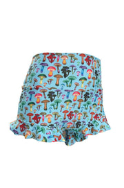 Blue Magic Mushroom Ruffle Short - JypseaLocal