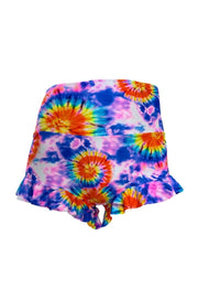 Tie Dye Ruffle Short - JypseaLocal