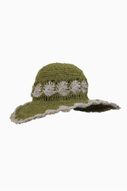 Green Flower Sunny Life Bucket Hat - JypseaLocal