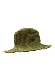 Olive Green Crochet Bucket Hat - JypseaLocal