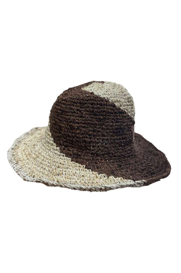Wavy Cafe Crochet Bucket Hat - JypseaLocal